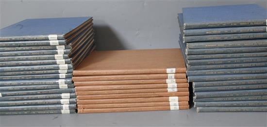 Modern Masters of Etching, 32 vols, 1-33 (27 missing), The Studio, 1924-32, and Masters of the Colour Print,